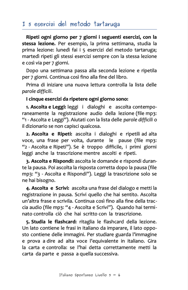 Italiano Spontaneo Livello 3 Conversazione Avanzata - Ebook - PDF stampabile - immagine 3