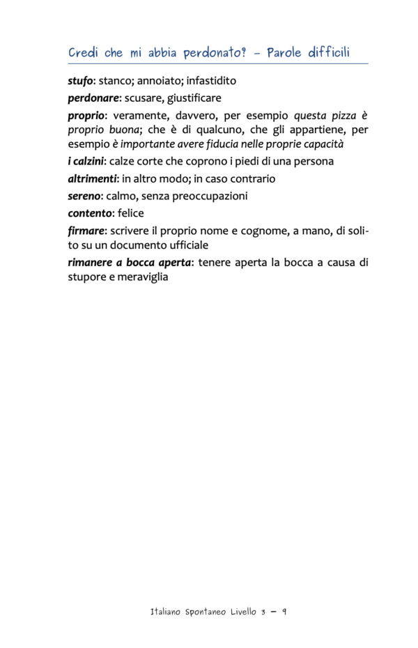 Italiano Spontaneo Livello 3 Conversazione Avanzata - Ebook - PDF stampabile - immagine 4